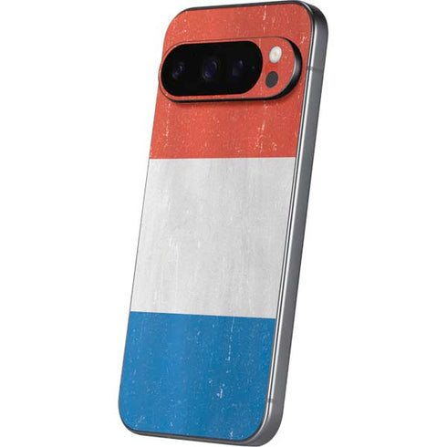 Netherlands Flag Distressed Google Pixel 9 Pro Skin